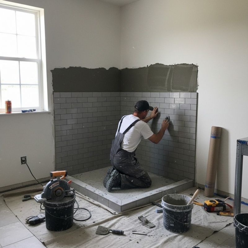 Bathroom Tile Installation