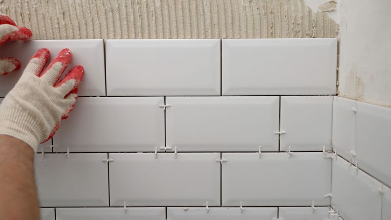 Tile Backsplash Installation detail